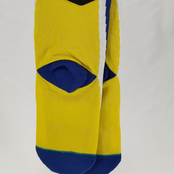 NWT Stance x NBA Golden State WARRIORS HWC WARMUP CREW Socks Size L - Picture 8 of 12
